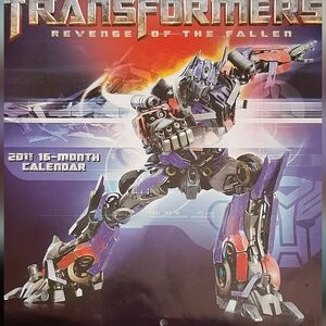 2011 Transformers Revenge Of The Fallen Calendar